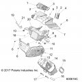 Polaris Snowmobile Asm Air Silencer Genuine Oem Part Qty 1