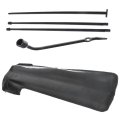 Spare Tire Tool Kit T Extension Lug Wrench Replacement For 2005-2015 Frontier 99501eb00b Red769006 Nsstw00002 