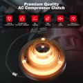 Ac Clutch Kit For Nissan Altima 2 4l 1997 To 2001 Dkv14c Compressor Type With Pulley Bearing Hub And Electromagnetic Coil Part