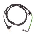Disc Brake Pad Wear Sensor Front For Land Rover Lr4 2010 To 2016 Alx-pau-df-341-11002-cla1 Black Standard Style 
