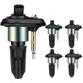 Ignition Coil 5 Pcs For Oldsmobile Bravada 4 2l 2002-2004 Isuzu I-370 7l 2007-2008 I-350 3 5l 2006 Uf303 