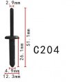 Autobahn88 Blind Rivet Compatible With Chrysler Oem Pack Of 20