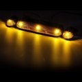 Ocpty Cab Marker Light 3pcs Amber Top Roof Running Assembly T10 White Bulbs 1 Set Wiring Pack Switch Fit For 2002-2006 Chevy