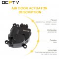 Mode Air Door Actuator Hvac Blend Control Fits Ford Escape Expedition F-150 Lobo Mstang Lincoln Mark Lt Navigator Mercury