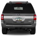 Ipick Image Compatible With Ford Expedition Real Carbon Fiber Insert Black 50 States Stainless Steel License Plate Frame