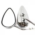 Smt-chromed Aluminum Teardrop Mirror Compatible With Fat Bob Touring Tour Glide Ultra Classic Efi Fltcui Motorcycle B00xirvbz0