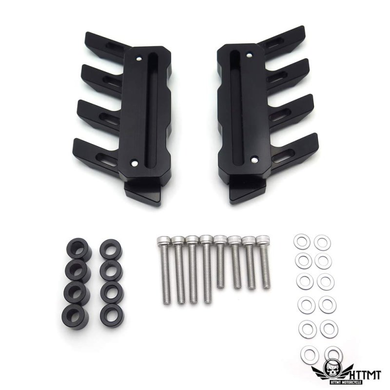Smt- Cnc Front Brake Caliper Guard Crash Slider Protector For Bmw R850 R1100 R1200 Yamaha Mt09 Mt10 T-max530 X-max300 Fz8 R6