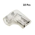10 Pcs 6 3mm Right Angle L Type Crimp Terminal Spade Connector W Cover 