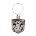 Ram Trucks Shield Logo Custom Die-struck Metal Keychain 2 X 1 