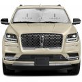 Ipick Image For Lincoln Logo Universal Fit 28 W X 24 L Dual Panels Easy Folding Windshield Sun Shade Cars And Small Suv