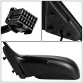Auto Dynasty Ch1320297 Factory Style Driver Left Side Mirror Manual Folding Power Adjust Heated Glass Compatible With Chrysler