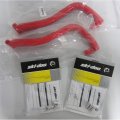 Ski-doo Handle Loop Toe-flex Pilot Plastic Viper Red Pair And Rivet Hardware Kit