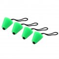 Lirun Silicone Kayak Boat Canoe Drain Scupper Plug Kit 4pcs Green Holes Hardware Replacement For 3 4 Inch To 1 5