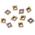 10pcs Cnc Carbide Tips Inserts Blade Cutter Lathe Turning Tool For Semifinishing Steel
