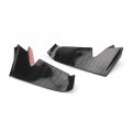Motorcycle Fairing Winglet Aerodynamic Wing Deflector Spoiler Forged Pattern Carbon Fiber Black For Aprilia Rs660 Rs 660 
