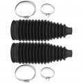 Front Steering Rack And Pinion Tie Rod Boot Kit 2 Piece For Buick Enclave Cadillac Escalade Chevy Silverado 1500 Gmc Acadia 