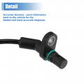 X Autohaux Wheel Anti-lock Brakes Sensor Kit For Ram 1500 2013-2022 Left Right Front Abs Speed Replaces 68170065ab 68170065ac