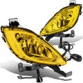 Dna Motoring Fl-ztl-132-am Fog Light With Switch Driver Passenger Side Enhance Visibility For 11-13 Elantra 4-door Sedan 