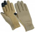 Onetac Outdoor Short Cuff Touch Screen Nomex Pilot Flight Flyer Operator Duty Gloves Khaki Tan Small 