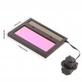 Solar Powered Welding Helmet Automatic Darkening Horizontal Filter Clear View Tx500c Automation Shade Eyes Goggles 110 X 90mm
