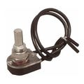 Morris Products 70210 Spst Nickel Push Button Maintained Contact On-off With 6 Leads 