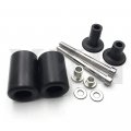 Smt-black No Cut Frame Slider Crash Protector Compatible With 2013-2014 Kawasaki Ninja Zx-6r B00ruep19o