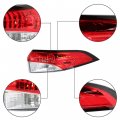 Waltyotur Clear Len Rear Outer Tail Lights Brake Lamp Right Passenger Side Light Red Replacement For 2020-2021 Toyota Corolla
