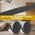 Weather Stripping Door Seal 4 Rolls 3 8 X 16 Adhesive Foam Tape Soundproof Insulation Strips For Frame Window Gaps 26 Feet