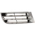 Mitsubishi Galant Grille Assembly 2002 2003 Driver Side Chrome Shell With Painted Black Insert Plastic Mr520738 Mi1200236 