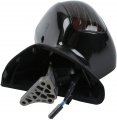Tcmt Black Abs Rear View Mirrors W Smoke Signal Fits For Honda Goldwing Gl1800 2001-2017