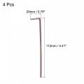 Uxcell 2 5mm Ball End Hex Key Wrench L Shaped Long Arm S2 Steel Repairing Tool Metric 4 Pcs