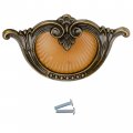 Waterfall Drawer Pull Centers 3 1 2 Handle For Antique Cabinet Door Dresser Desk Reproduction Furniture Hardware Ua-839-pz 