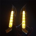 Smt-turn Signal Running Light Blade Mirror Compatible With Yamaha Yzfr1 R6 Fzr600 Yzf600r Oval New B00v2zns9m