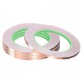 Double-sided Conductive Tape Copper Foil Adhesive 5mm X 30m 98 4ft For Guitar Emi Shielding Crafts Electrical Repairs Stained 