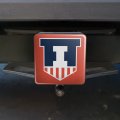 University Of Illinois Secondary Tow Trailer Hitch Cover Plug Insert