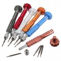Multi-use Micro Precision Screwdriver For Cell Phones Pdas Laptops Digital Videos Mp3s Watchmaker Repair Tool Kit Color Random