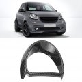 Dashboard Trim Qiilu Instrument Bezel Assembly Carbon Fiber Style Cover Trims Replacement For Smart Fortwo Forfour 453