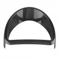 Dashboard Trim Qiilu Instrument Bezel Assembly Carbon Fiber Style Cover Trims Replacement For Smart Fortwo Forfour 453