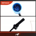 A-premium Abs Wheel Speed Sensor Compatible With Bmw Models 745i 745li 750i 750li 760i 760li Alpina B7 Rear Driver Or Passenger