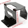 Kuafu Front Bumper Winch Mount Compatible With 2016-2023 Honda Pioneer 1000 1000-5 1000-6 Plate Bracket Kit Replacement For