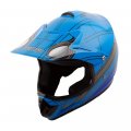 1storm Youth Kids Motocross Helmet Bmx Mx Atv Dirt Bike Spider Blue
