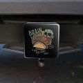 Brain Tacos Tow Trailer Hitch Cover Plug Insert