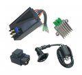 Cdi Box Module Kit For Polaris Sportsman 90 Predator Scrambler 50 Atv Includes Voltage Regulator Rectifier Ignition Coil 