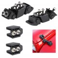 Ocpty Hood Catch Latch Kits Compatible With 2007-2017 For Jeep Wrangler Black