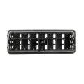 Navistar 9200i Sba 2007 Heavy Duty Hvac Vent Black Color Plastic Replacement For 3529263c1 