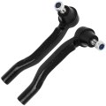 Front Outer Steering Tie Rod End 2pc Kit Es800997 Es800998 For Toyota Sienna 2011 2020 Driver And Passenger Side Replacement 