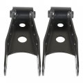 Waltyotur 2pcs Black Belltech 6400 Lowering Shackle Rear Kit Replacement For Chevy Ford And Gmc