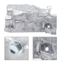 Engine Oil Pan Sump With Drain Plug Replacement For Honda Fit 2009-2014 L4 1 5l 264-166 11200rb0000