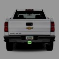 Ipick Image Made For Chevrolet Z71 Off Road 3d Logo Glow In The Dark Luminescent Billet Aluminum 2 Inch Tow Hitch Cover