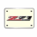 Ipick Image Made For Chevrolet Z71 Off Road 3d Logo Glow In The Dark Luminescent Billet Aluminum 2 Inch Tow Hitch Cover